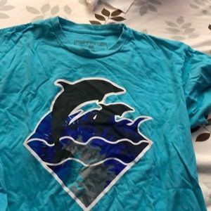 Pink dolphin t shirt medium